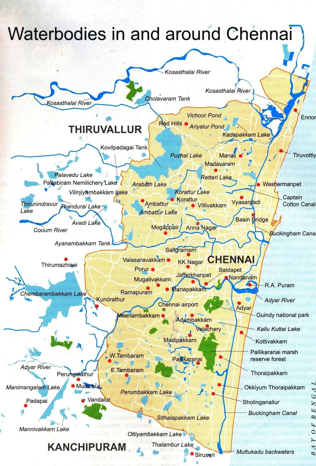 river kort Chennai