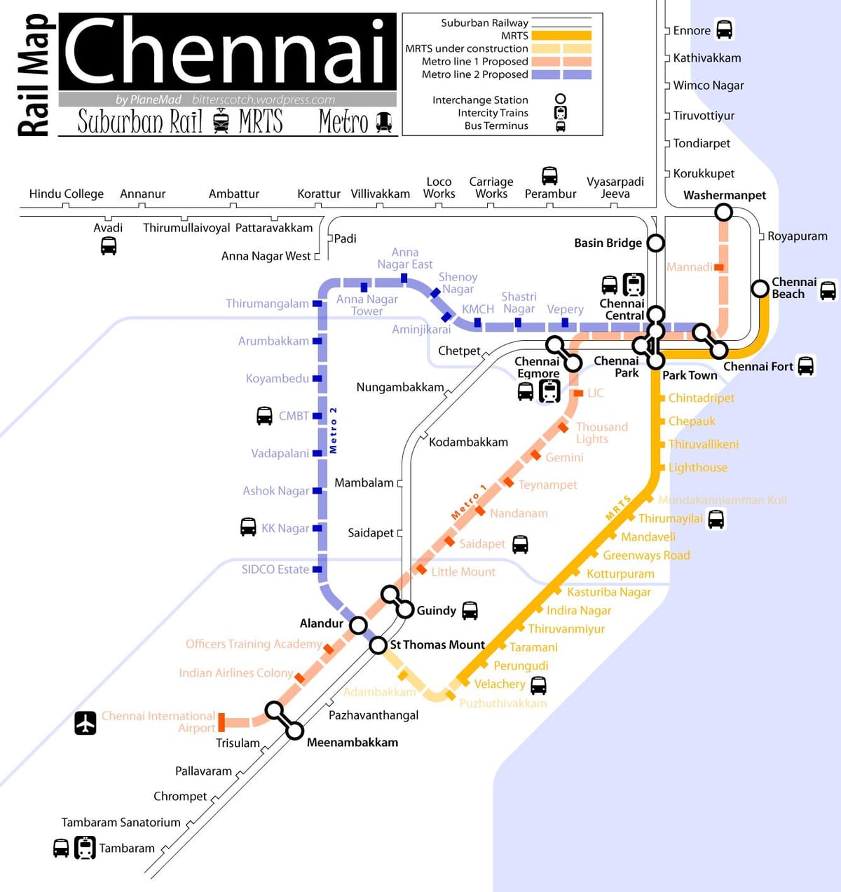 metro kort Chennai