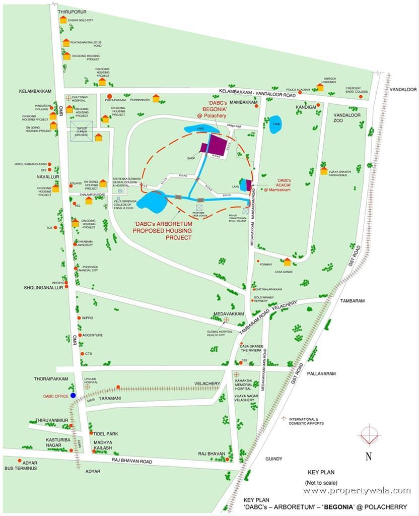Chennai Velachery kort